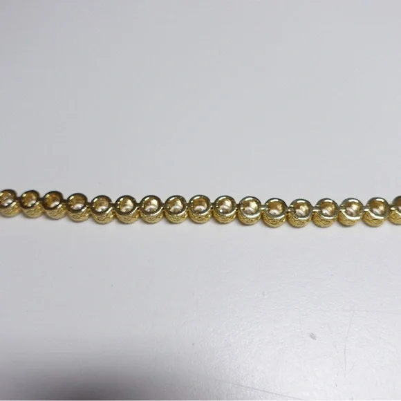 Judith Ripka 14K Gold Clad Sterling Silver 925 & Diamonique CZ Tennis Bracelet - Picture 7 of 11